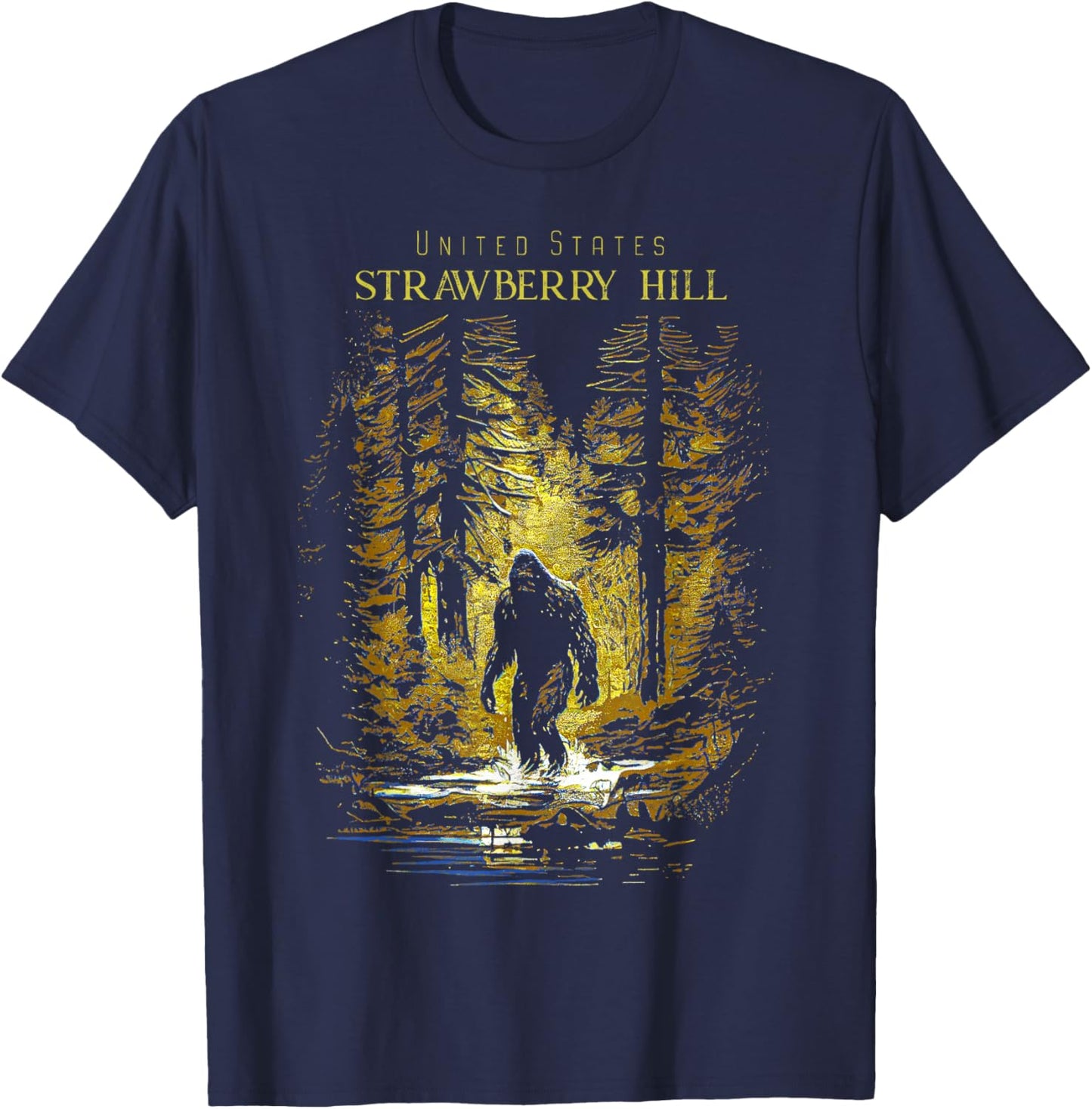 Strawberry Hill United States T-Shirt - T-Shirt | Navy