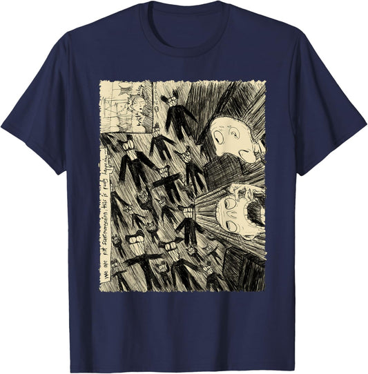 Retro Radiomusic Rock 80s 90s Vaporware Arts Radio Music 70s T-Shirt - T-Shirt | Navy