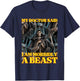 My Doctor Says I'm Morbidly A Beast Funny Hard Skeleton Meme T-Shirt - T-Shirt | Navy