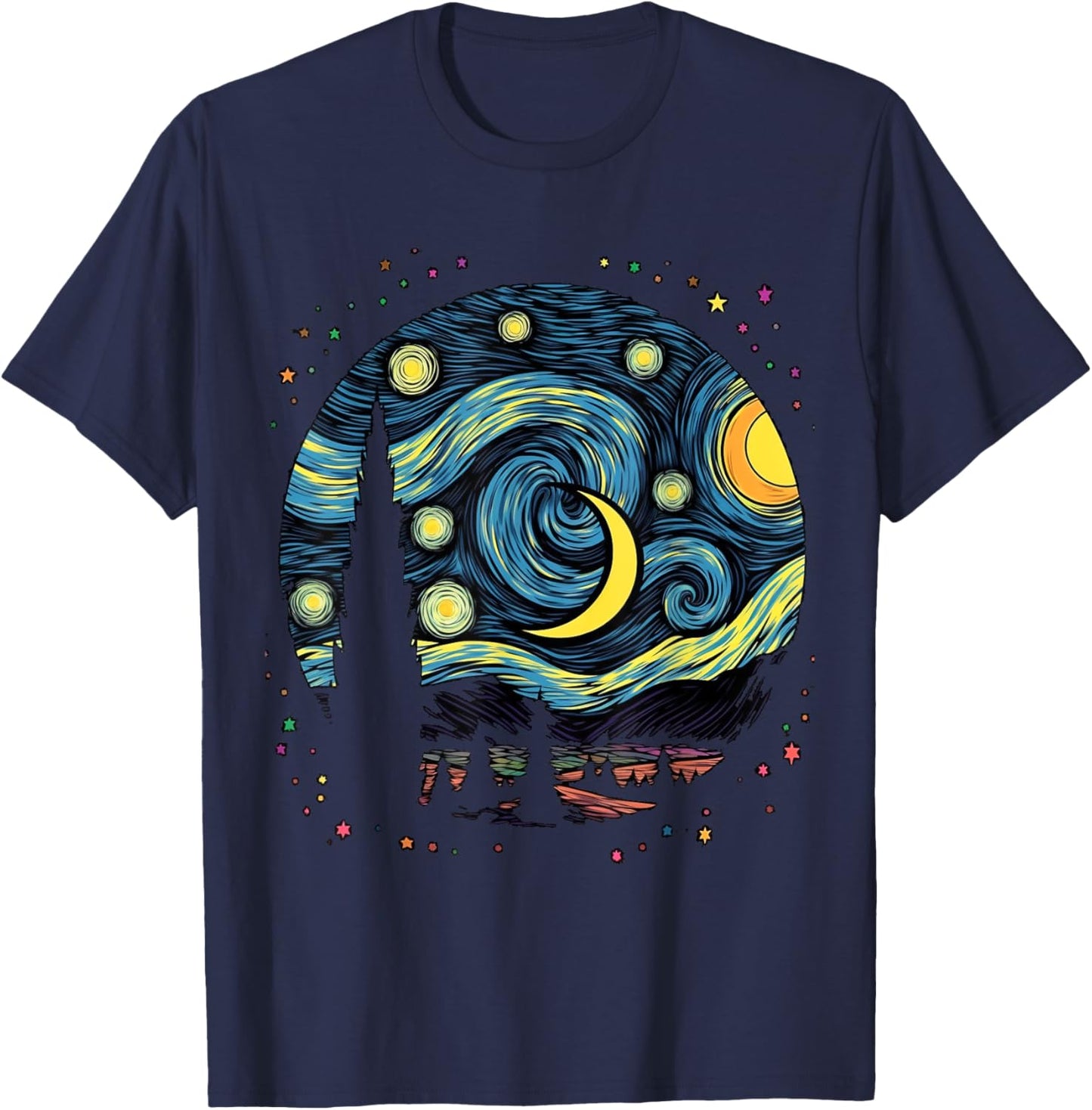 Galaxy Whispers T-Shirt - T-Shirt | Navy