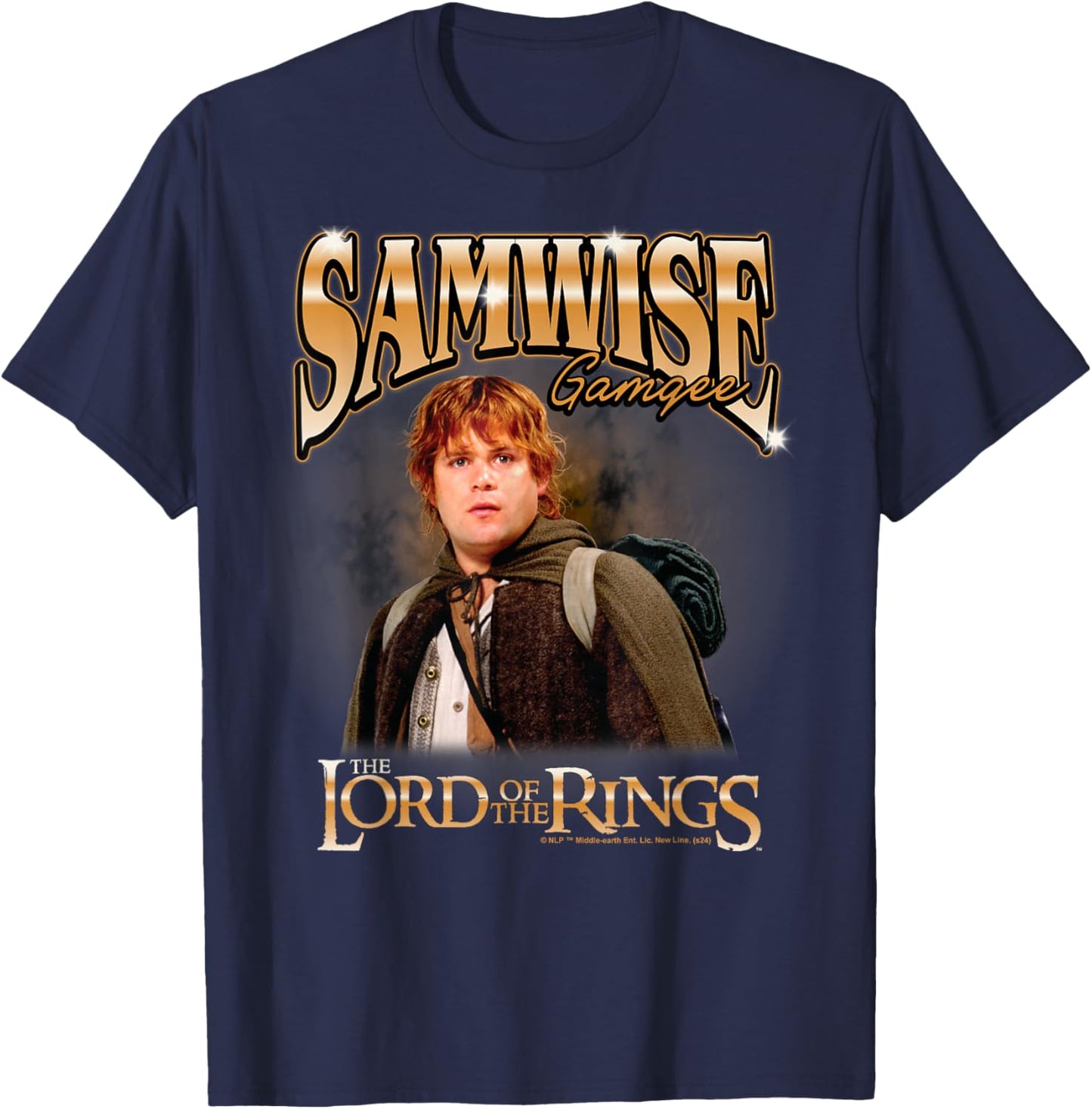 Lord of The Rings - Samwise Gamgee T-Shirt - T-Shirt | Navy