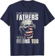 The Founding Fathers Were Felons Too T-Shirt - T-Shirt | Navy