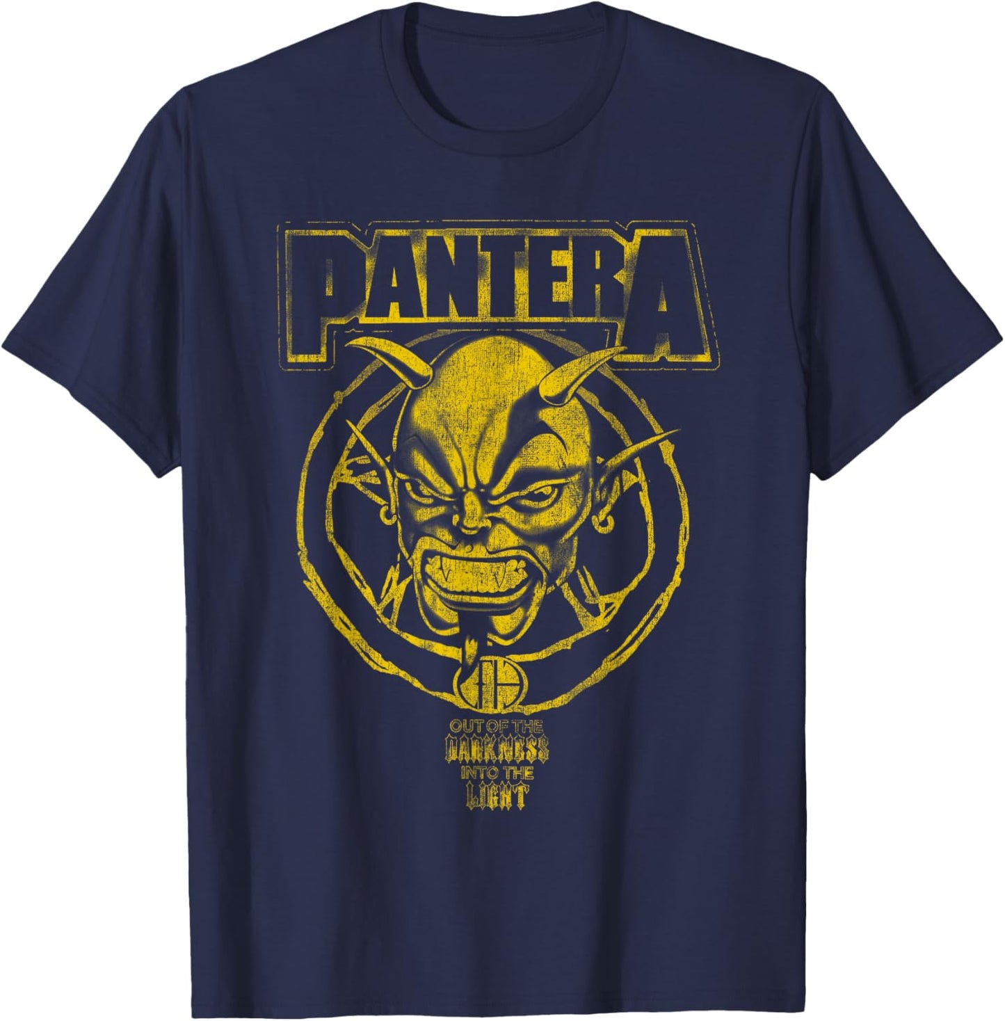 Official Pantera Out Of The Darkness T-Shirt - T-Shirt | Navy