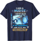 I Am A Nurse I Am Not Mean I Am Just Honest For Nurse T-Shirt - T-Shirt | Navy