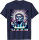 Funny Meme Quote Christian Humor YOLO LOL JK BRB Jesus T-Shirt - T-Shirt | Navy
