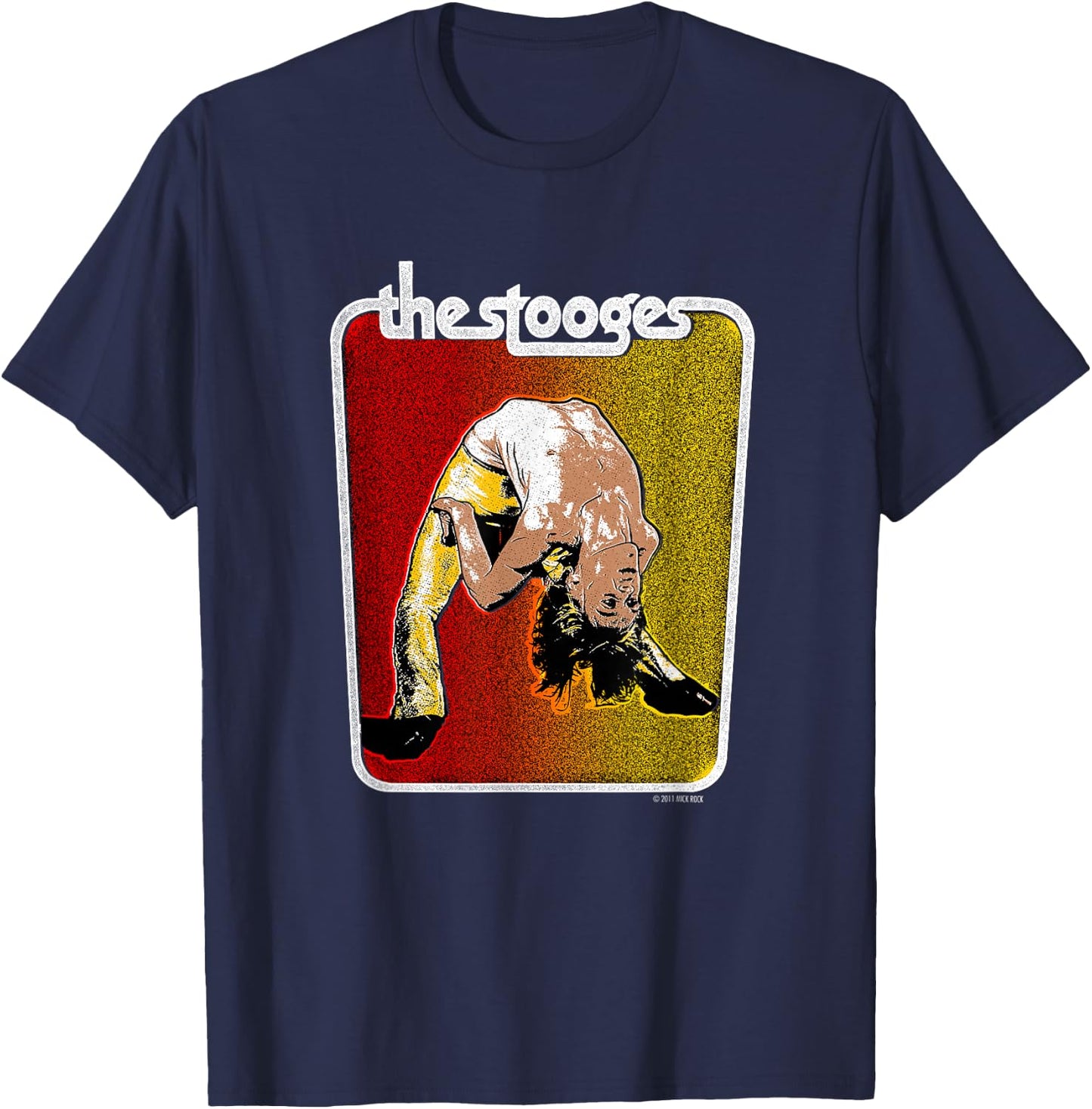 Iggy Pop - Iggy and the Stooges Backbend T-Shirt - T-Shirt | Navy