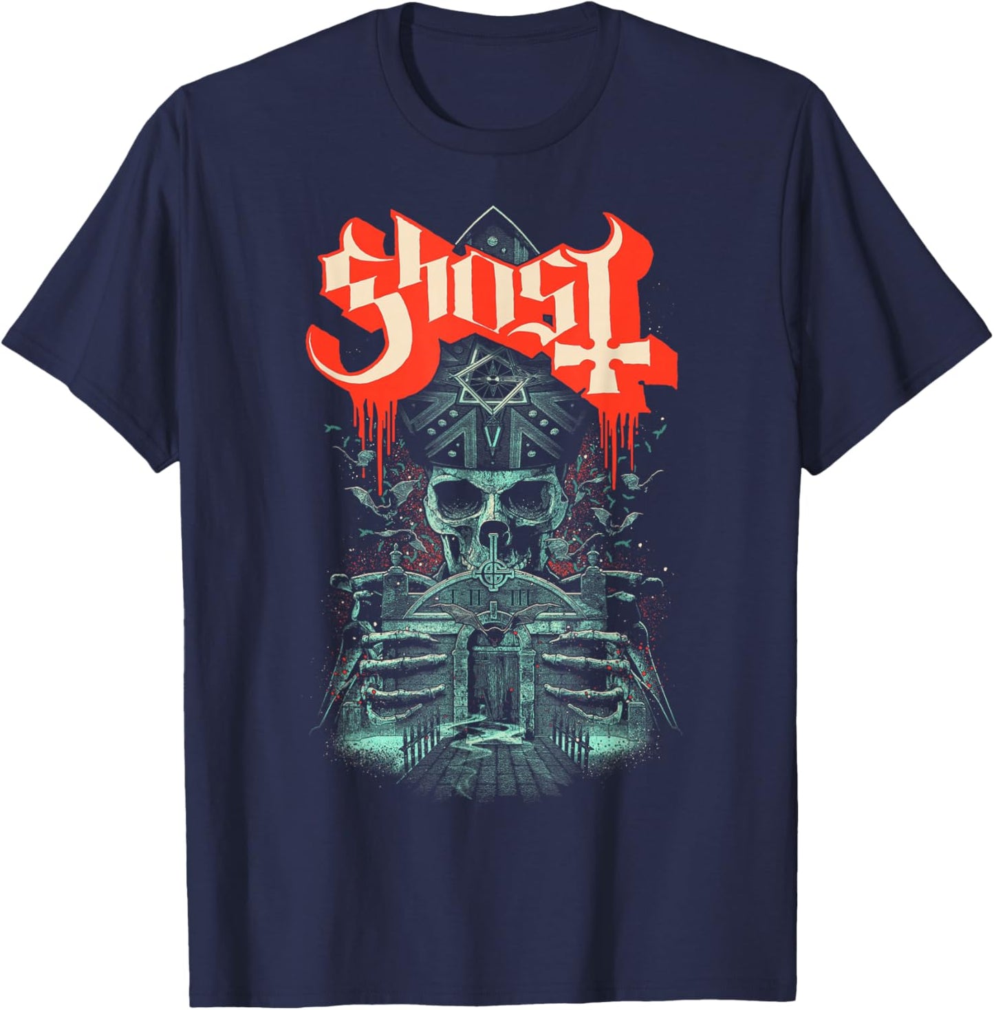 Ghost – Corpus T-Shirt - T-Shirt | Navy