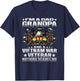 I'm a Dad Grandpa and a Vietnam Veteran Nothing Scares Me T-Shirt - T-Shirt | Navy