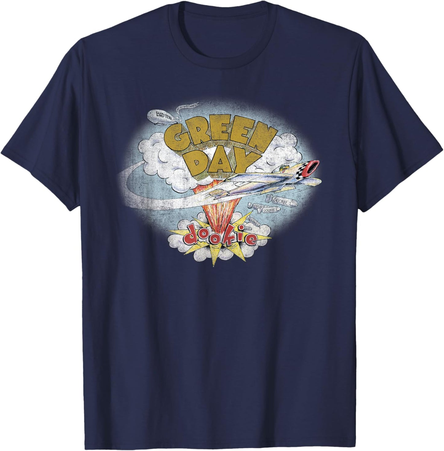 Green Day Fresh Dookie T-Shirt - T-Shirt | Navy