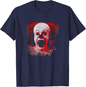 It Miniseries Pennywise Scream T-Shirt - T-Shirt | Navy