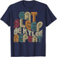 Eat Sleep Be Kylee Repeat Funny Groovy Retro Kylee T-Shirt - T-Shirt | Navy