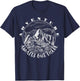 Adventure Awaits Out There Hiking Mountain Camping Adventure T-Shirt - T-Shirt | Navy