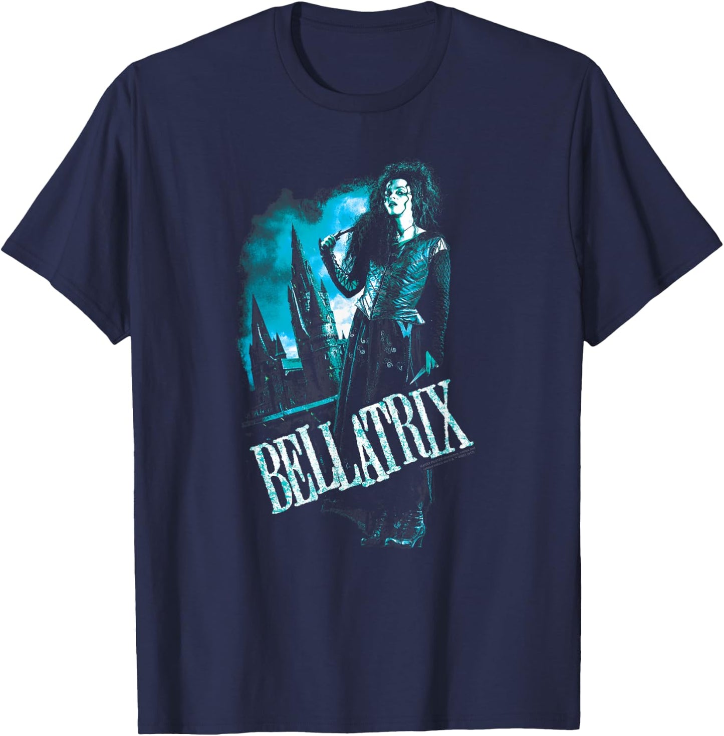 Harry Potter Bellatrix Full Body T-Shirt - T-Shirt | Navy