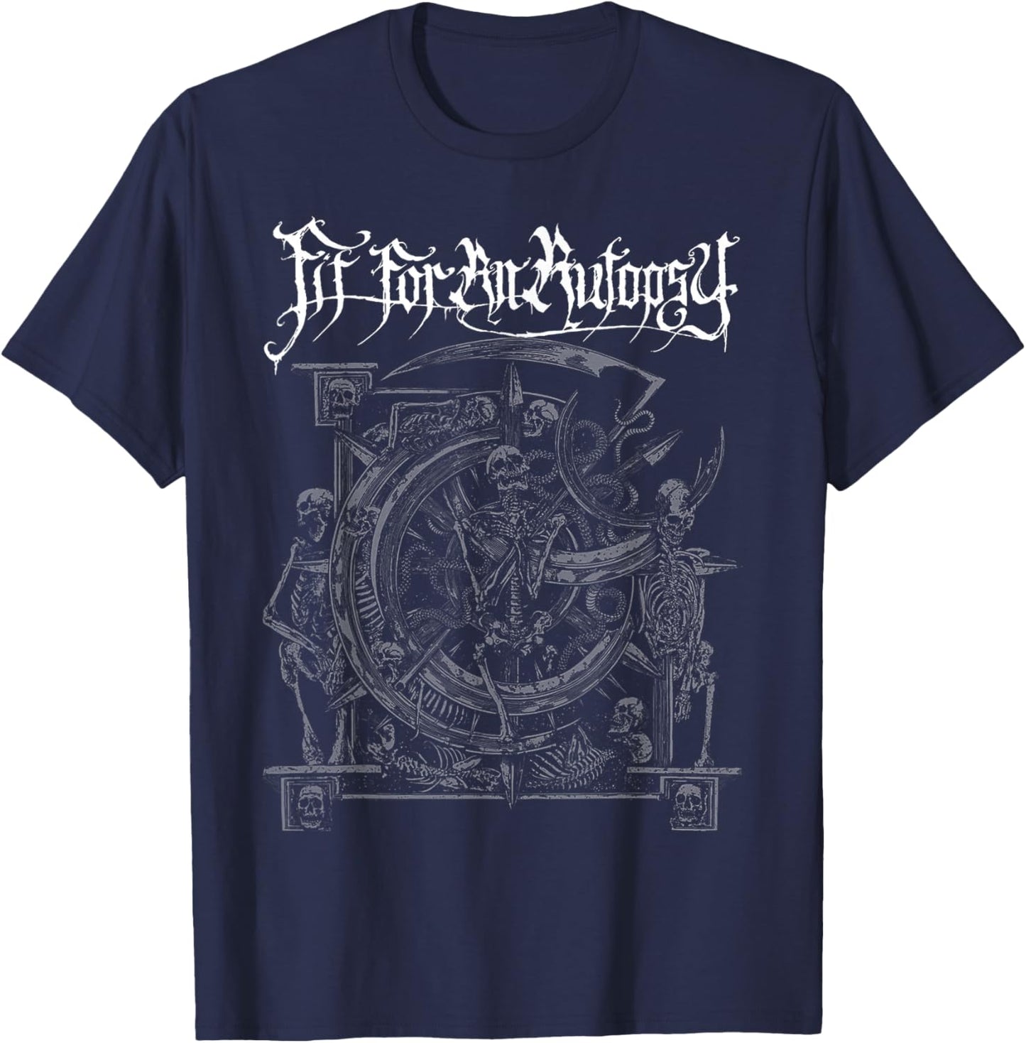Fit for an Autopsy T-Shirt - T-Shirt | Navy