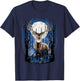 Hunters Deer Hunting Big Whitetail Buck T-Shirt - T-Shirt | Navy