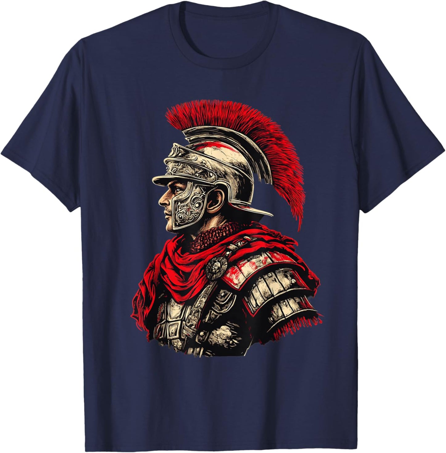 Weightlifting fitness gym Roman soldier Legion T-Shirt - T-Shirt | Navy
