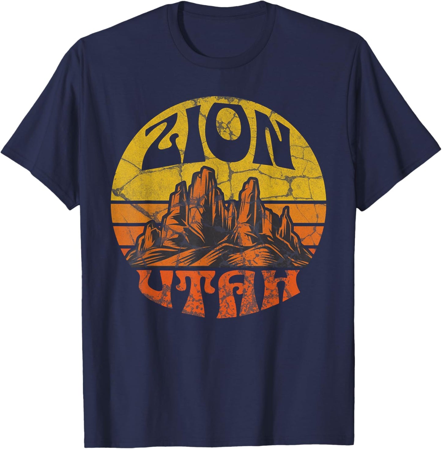 Zion National Park T-Shirt - T-Shirt | Navy