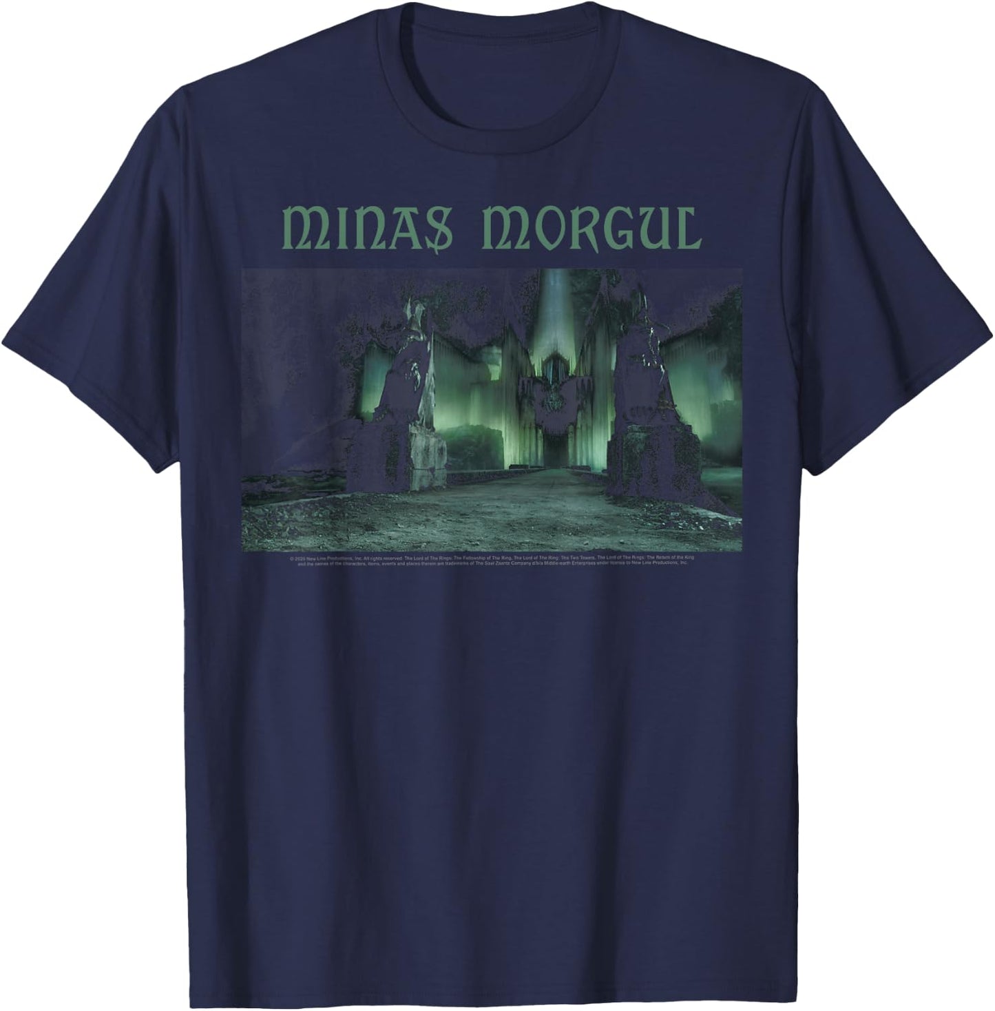 The Lord Of The Rings Minas Morgul T-Shirt - T-Shirt | Navy