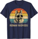 Vintage German Shepherd Dad Dog Lovers Father's Day T-Shirt - T-Shirt | Navy