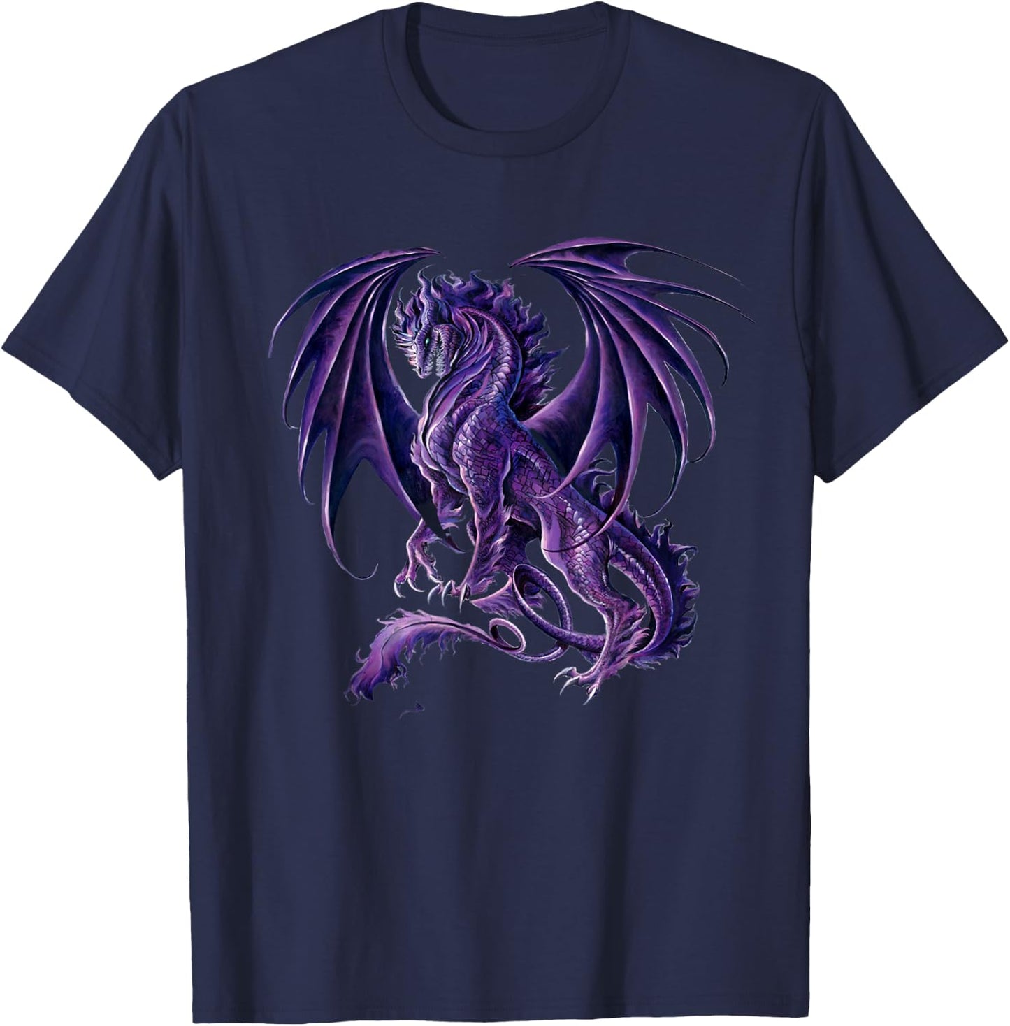 Ruth Thompson Art, Dragon Draco T-Shirt - T-Shirt | Navy