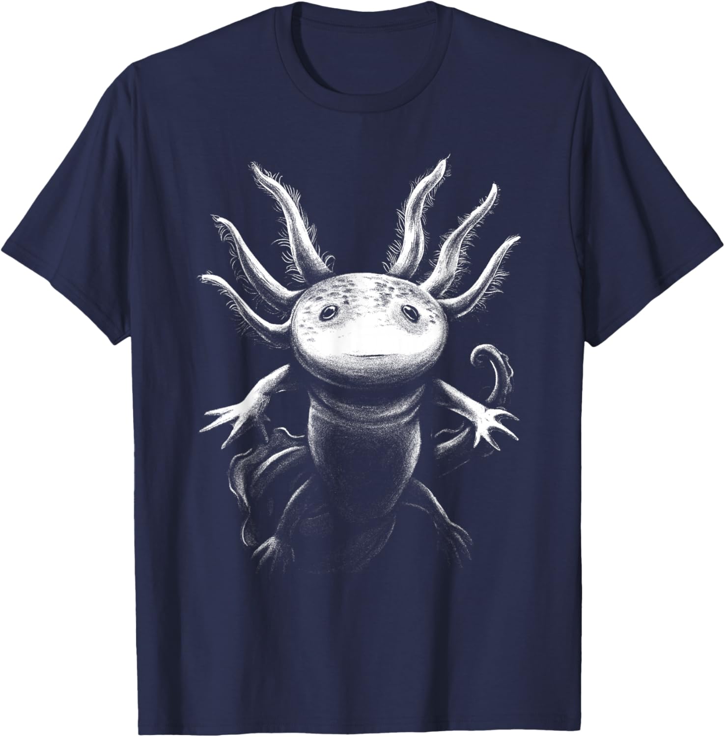 Axolotl T-Shirt - T-Shirt | Navy