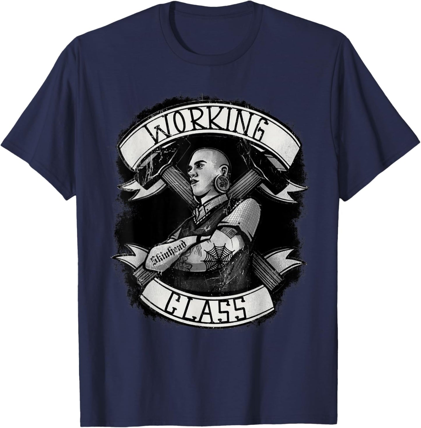 Oioioi Skinheads, Skinheads Outfit T-Shirt - T-Shirt | Navy
