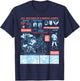 Marvel Tell Tale Signs of a Marvel Zombie Avengers & X-Men T-Shirt - T-Shirt | Navy