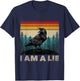 I Am A Lie Birds Not Real Funny Meme T-Shirt - T-Shirt | Navy