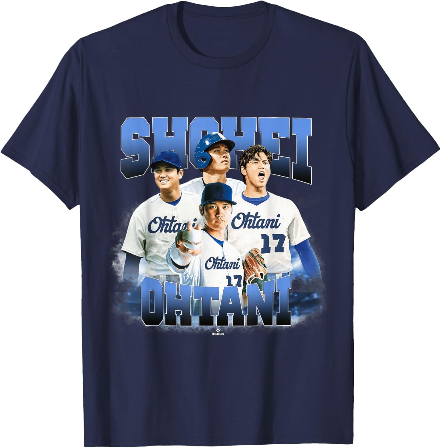 Shohei Ohtani | Los Angeles Baseball MLB Player | MLBOHT5001 T-Shirt - T-Shirt | Navy