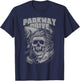 Parkway Drive – Offizieller Merchandise-Artikel – Surfer Skull – Schwarz T-Shirt - T-Shirt | Navy