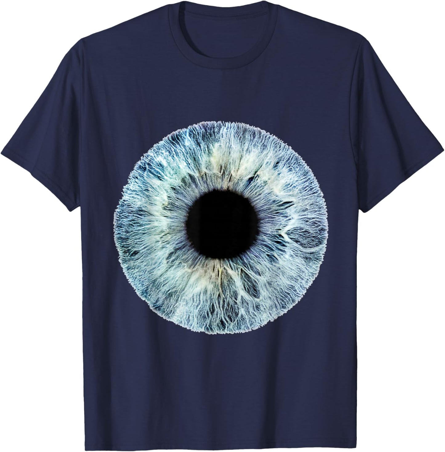 Big Eyeball Eye Watching - Funny Optometrist Opthalmologist T-Shirt - T-Shirt | Navy