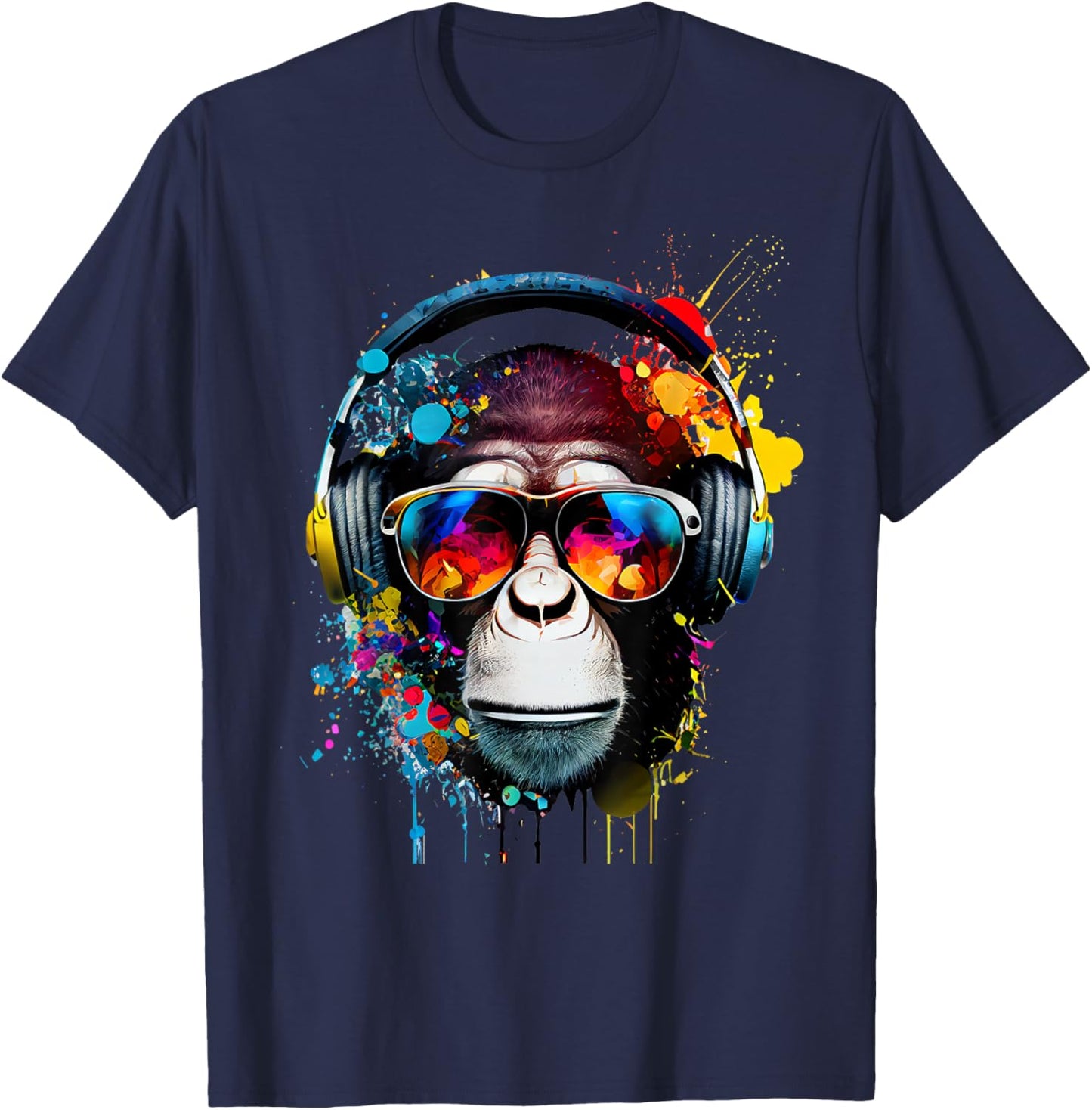 Monkey Monkey T-Shirt - T-Shirt | Navy