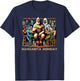 Bigfoot's Margarita Monday Funny Sasquatch Bar Drinking T-Shirt - T-Shirt | Navy