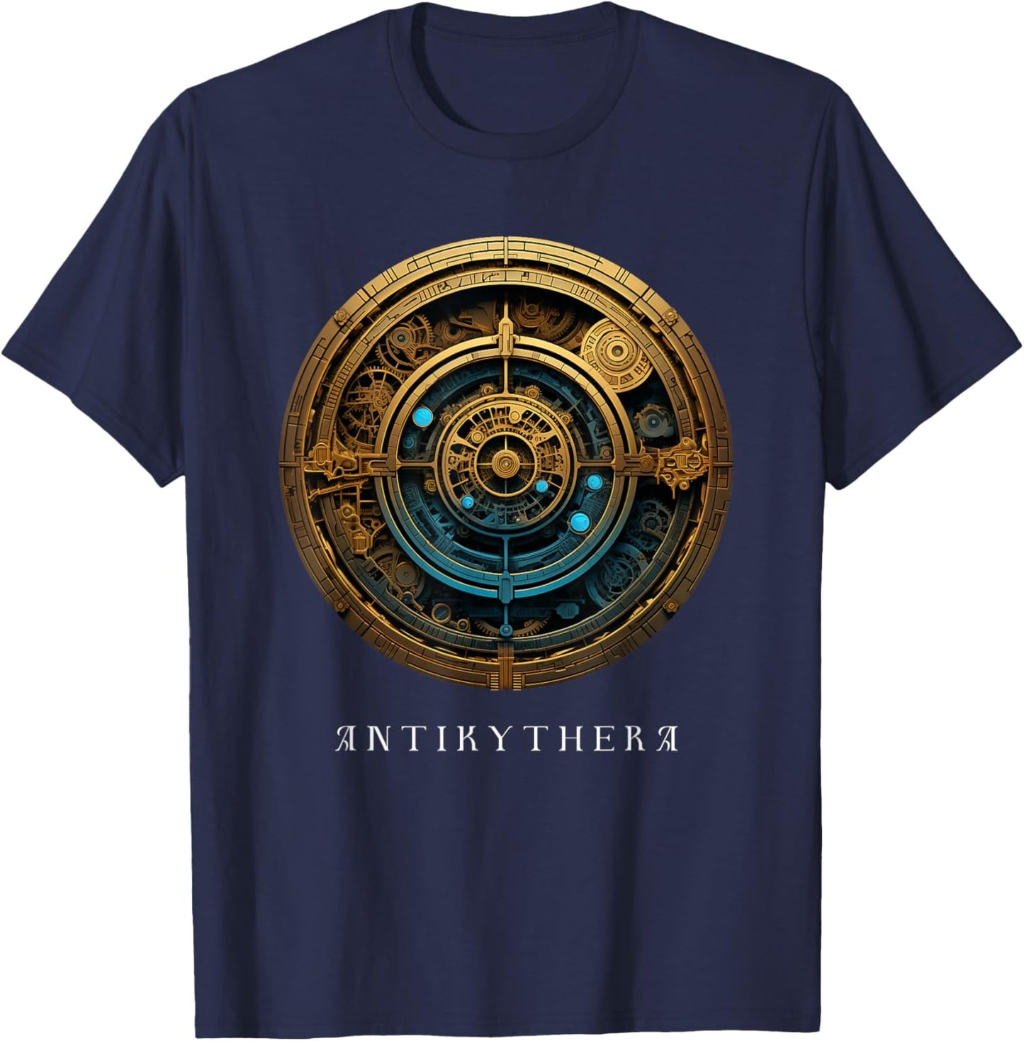 Antikythera Mechanism Greek Computer Ancient Greece T-Shirt - T-Shirt | Navy
