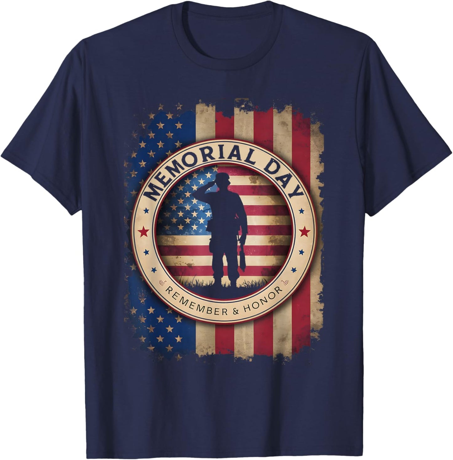 Memorial Day T-Shirt - T-Shirt | Navy