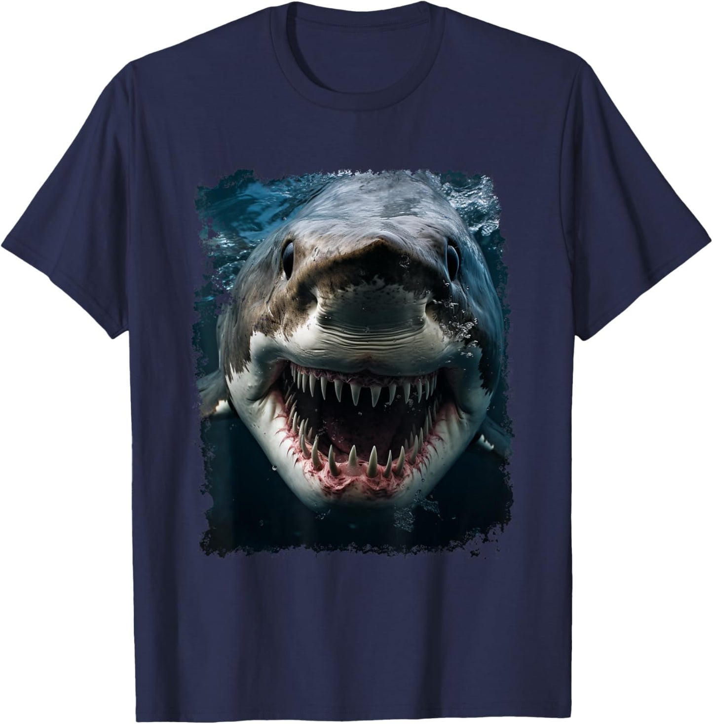 A Shark T-Shirt - T-Shirt | Navy