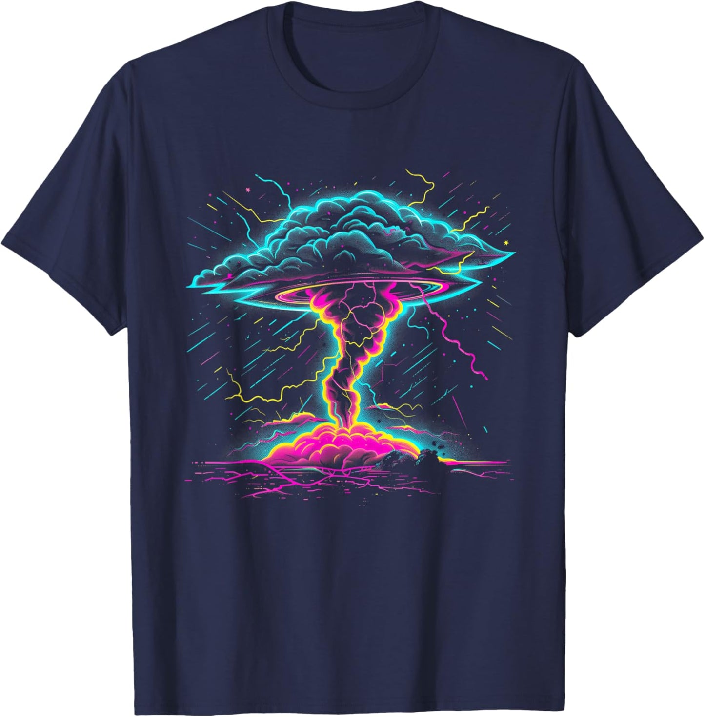 Tornado Chaser Storm Chasing Meteorologist T-Shirt - T-Shirt | Navy