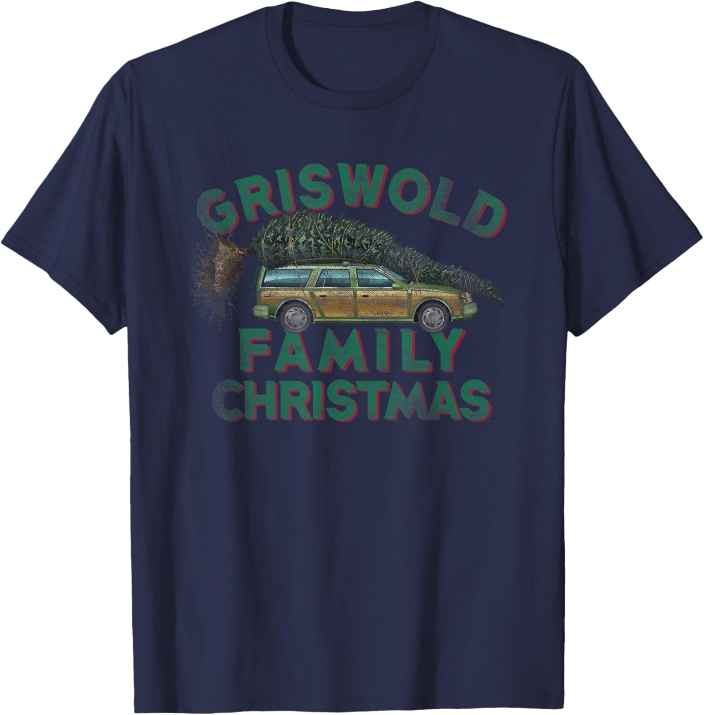 National Lampoon's Christmas Vacation - Griswold Vacation T-Shirt - T-Shirt | Navy