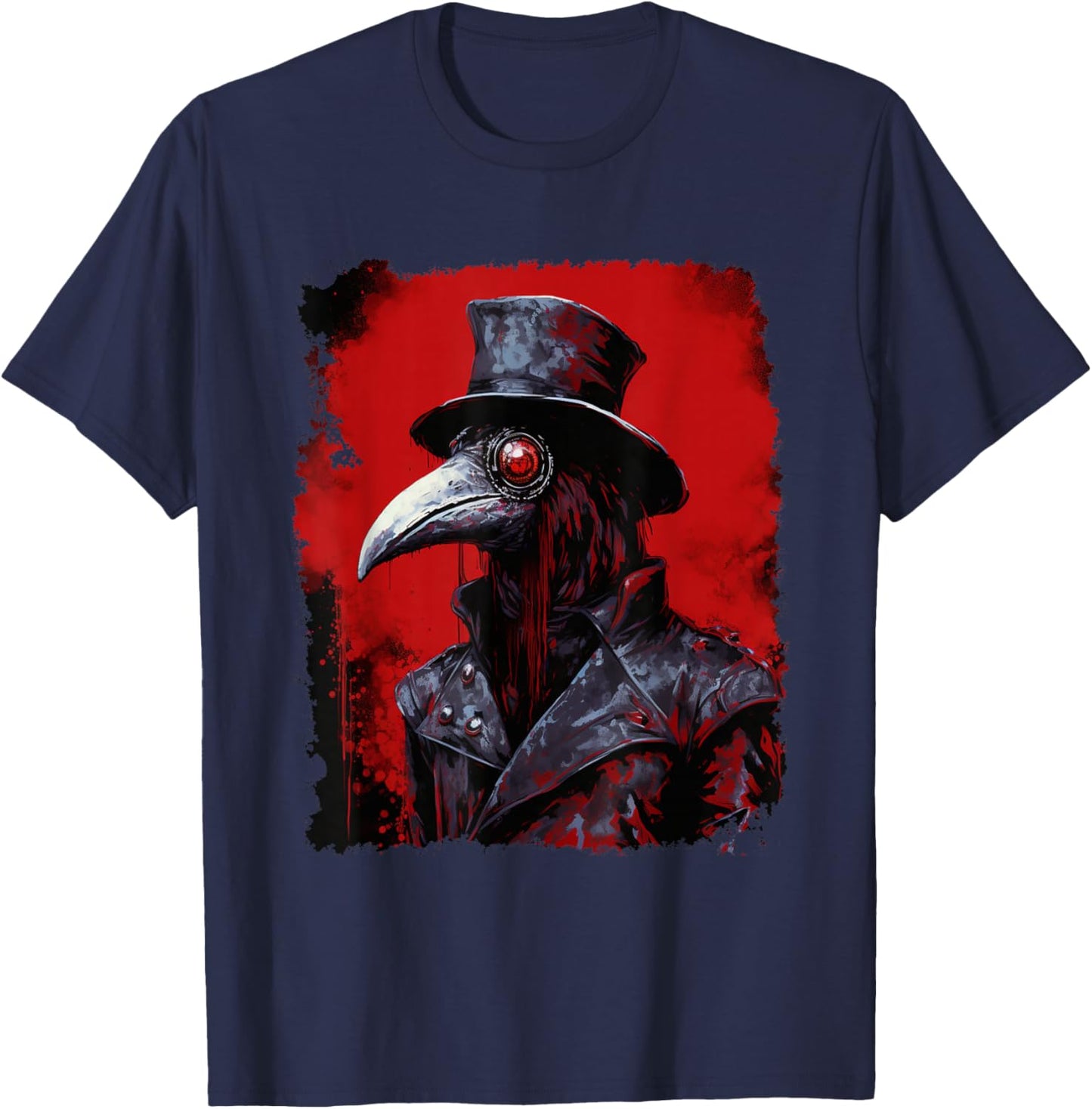 Plague Doctor T-Shirt - T-Shirt | Navy