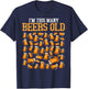 Funny 45 Year Old Beer Drinking Gag Gift, 45th Birthday T-Shirt - T-Shirt | Navy