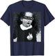 Techno Child with Tongue & Middle Finger Raver Rave Fun T-Shirt - T-Shirt | Navy