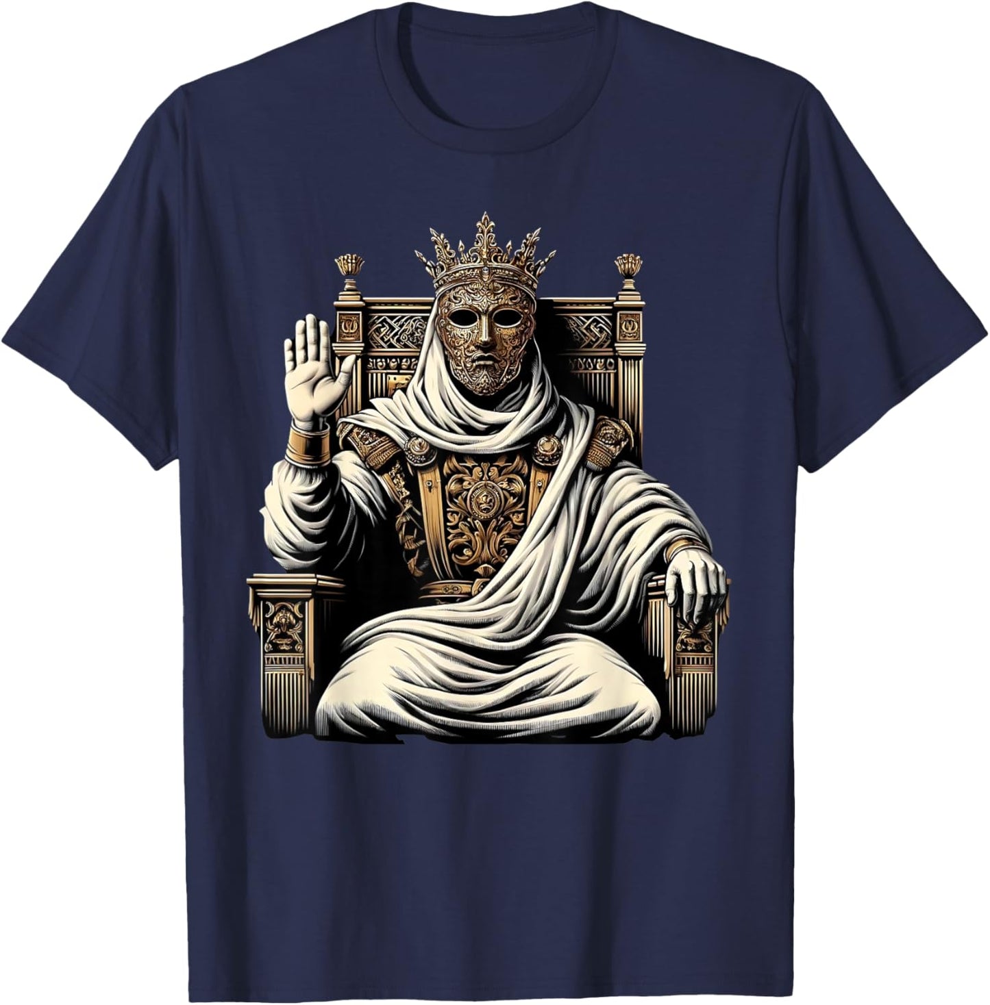 King Baldwin IV T-Shirt - T-Shirt | Navy