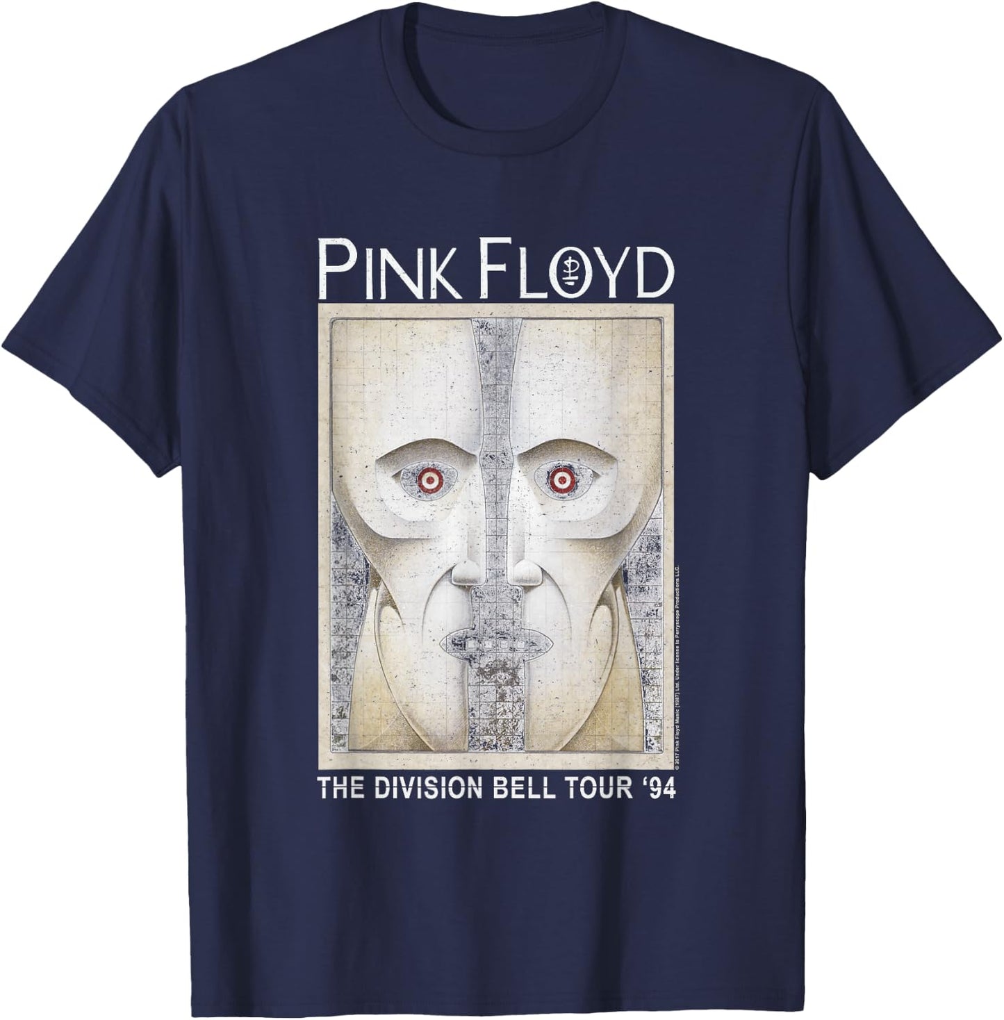 Pink Floyd the Division Bell T-Shirt - T-Shirt | Navy