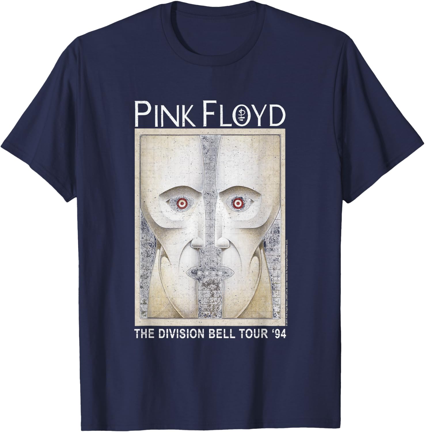 Pink Floyd the Division Bell T-Shirt - T-Shirt | Navy