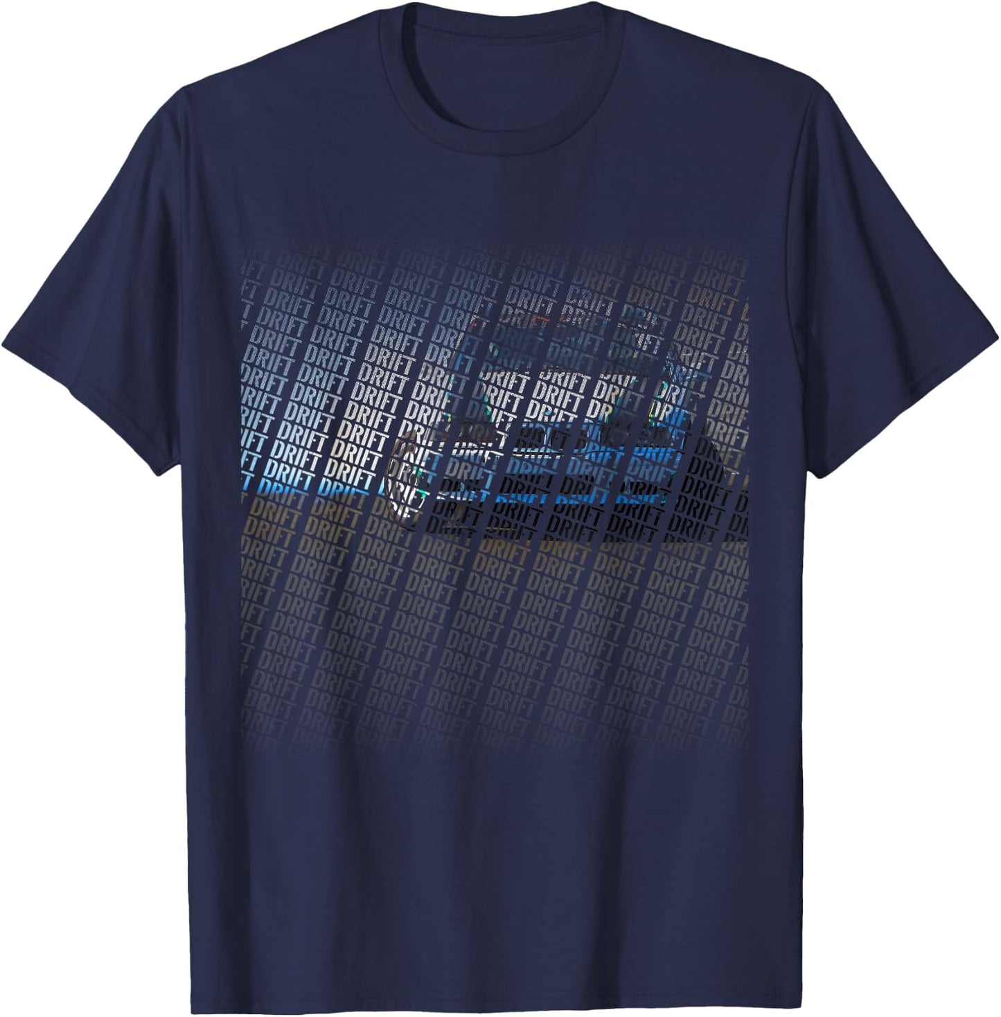 Drifting Car T-Shirt - T-Shirt | Navy