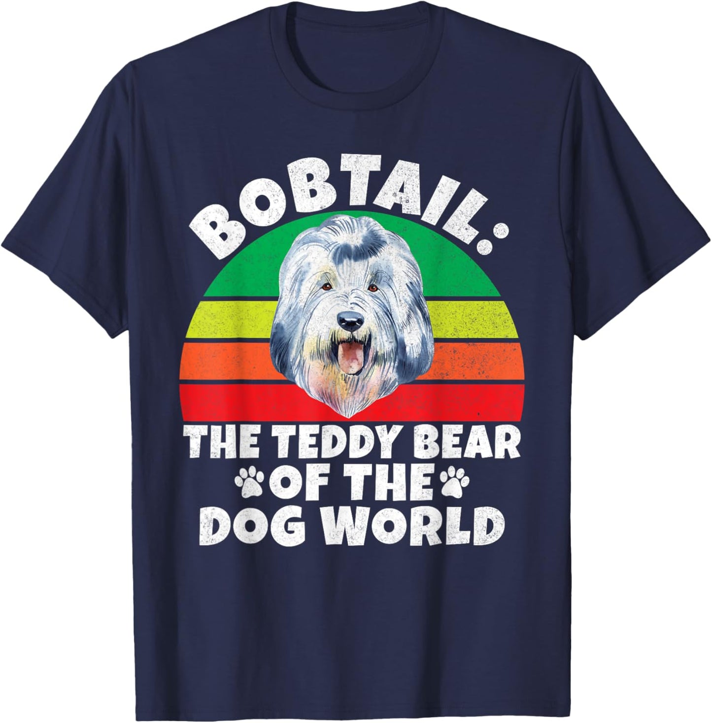 Bobtail the Teddy Bear of the Dog World Bobtail Women T-Shirt - T-Shirt | Navy