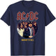 Official AC/DC Highway To Hell Rock Music Band Album Logo T-Shirt - T-Shirt | Navy