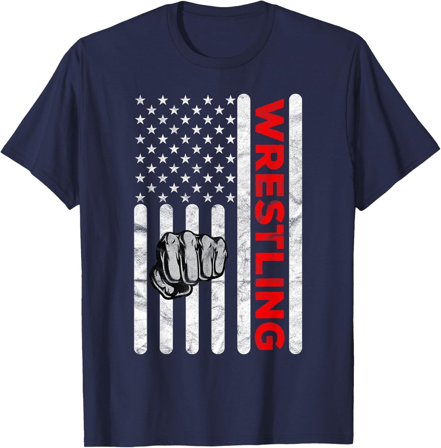 Wrestling Gifts Boys Girls Training Sports Team Cool Teen T-Shirt - T-Shirt | Navy