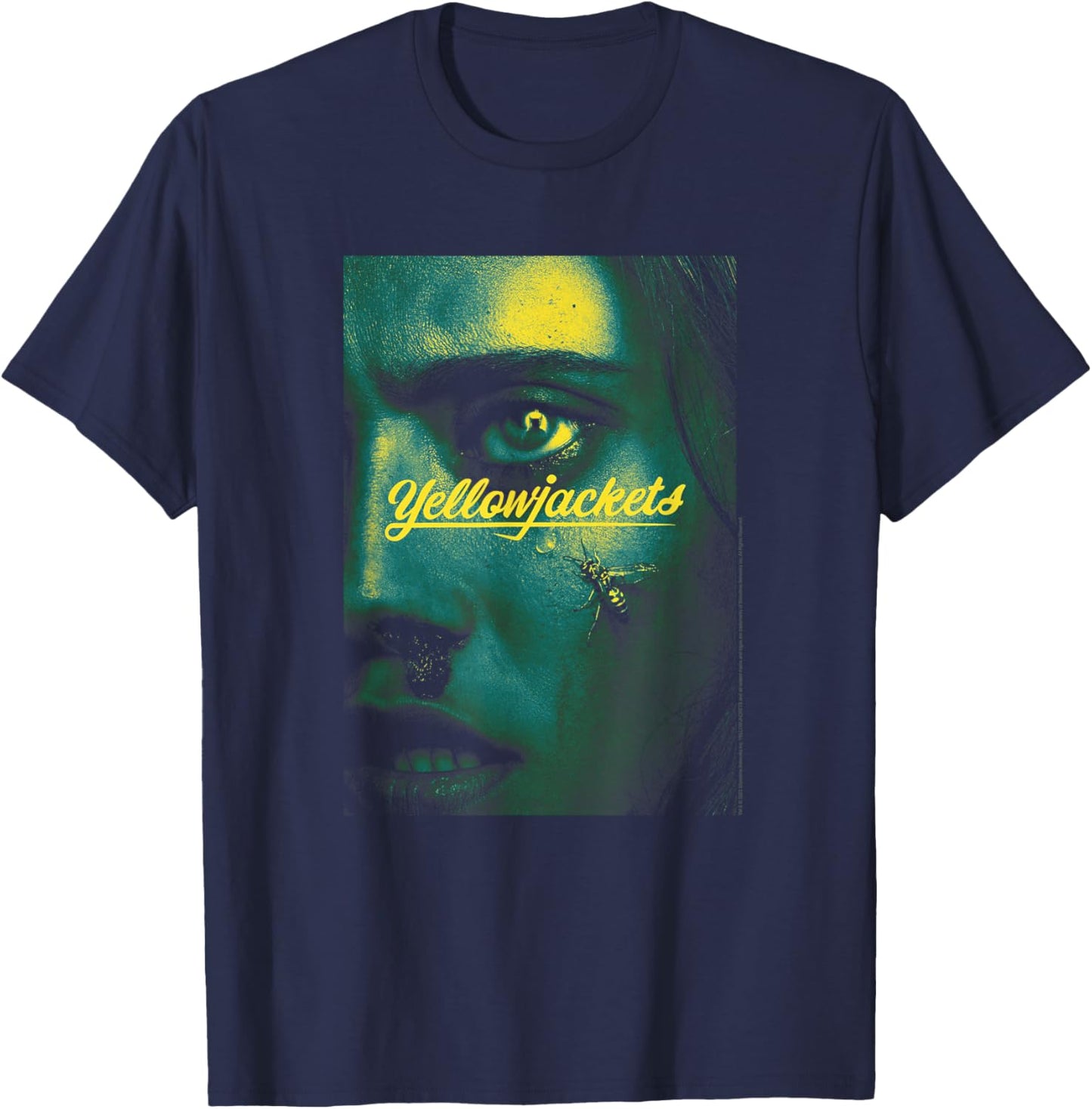 Yellowjackets Key Art Poster T-Shirt - T-Shirt | Navy