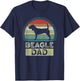 Beagle Dad, Father's Day, Daddy T-Shirt - T-Shirt | Navy